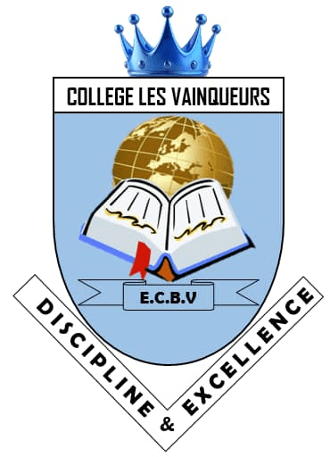 Blason du Collège Les Vainqueurs : Discipline & Excellence